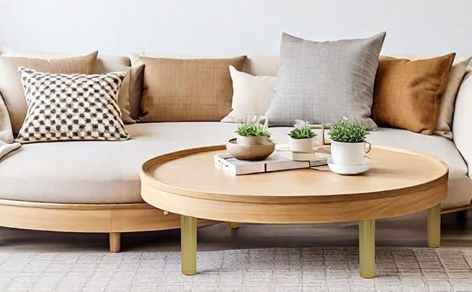 4 Pcs Gold Adjustable Sofa Legs Metal Modern Furniture Legs - Image 7