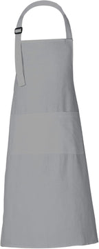 RAJRANG 100% Cotton Cooking Apron with 3 Pockets Kitchen Chef BBQ Adjustable Bib Aprons for Women Men