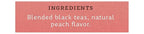 Stash Tea Peach Black Tea, 6 Boxes With 20 Tea Bags Each (120 Tea Bags Total)