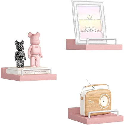 RYOFOBETTO Small Floating Shelf, 6X6 Inches Farmhouse Wall Shelves by RYOFOBETTO