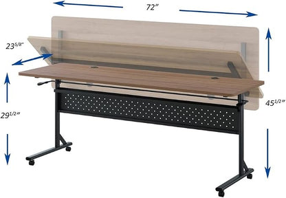 Lorell Shift 2.0 Flip & Nesting Mobile Table - Image 2