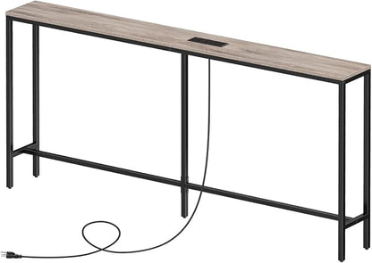 MAHANCRIS 63" Skinny Console Table by MAHANCRIS