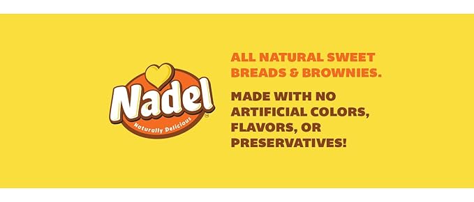 Nadel - NATURALLY DELICIOUS CARROT CAKE Slices, 8 Pack, Sweet Breads & Cakes Back to School lunch snack, breakfast bar