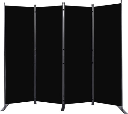 Room Divider 6FT Portable Room Dividers and Folding Privacy Screens, 4 Panel by HOMSCREENER