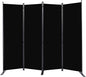 Room Divider 6FT Portable Room Dividers and Folding Privacy Screens, 4 Panel by HOMSCREENER