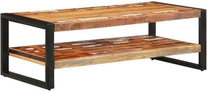 Coffee Table 47.2"x23.6"x15.7" Solid Reclaimed Wood, End Tables, Living Table - Image 9