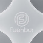 【300+ Design Optional】 Fuehbur 4 inch 4-Circles Car Freshie Mold, Four-Circle Round in 4 Cavity Silicone Soap Resin Molds, Super-Large Mould