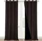 NICETOWN Full Shading Curtains 90 inches Long 2 Panels Set by NICETOWN