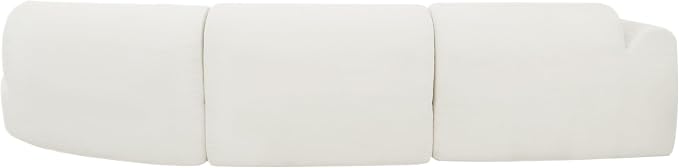 140'' Curved Sectional Sofa Sponge Couch - Image 9