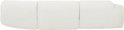 140'' Curved Sectional Sofa Sponge Couch - Image 9