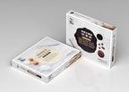 JEmarble Pastry Board 16x20 inch Set with Rolling Pin/Wooden Handles 18 inch(White) Non-Slip Rubber Feets for Stability Perfect for Keep the Dough Cool and Chocolate Tempering(Premium Quality)