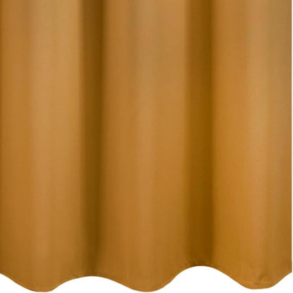 Mustard Yellow Blackout Curtains/38 x 54 Inch/Set of Two Panels Grommet Living - Image 8
