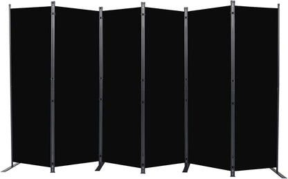 Room Divider 6FT Portable Room Dividers and Folding Privacy Screens, 6 Panel by HOMSCREENER