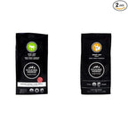 Kicking Horse Coffee Kick Ass Dark Roast Ground (10 Oz) and Smart Ass Medium Roast Whole Bean (10 oz) Bundle