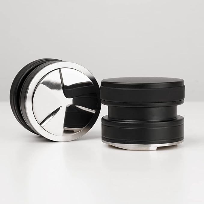 watchget 58.5MM Coffee Distributor, Gravity Adaptive Espresso Distributor Compatible with 58mm Portafilter Coffee Distribution Tool Professional Espresso Accessories