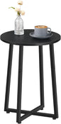 HOOBRO Side Table, Round End Accent Table by HOOBRO