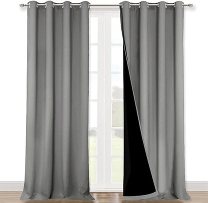 NICETOWN Total Shade Curtains and Draperies, Heavy-Duty Full Light Shading by NICETOWN