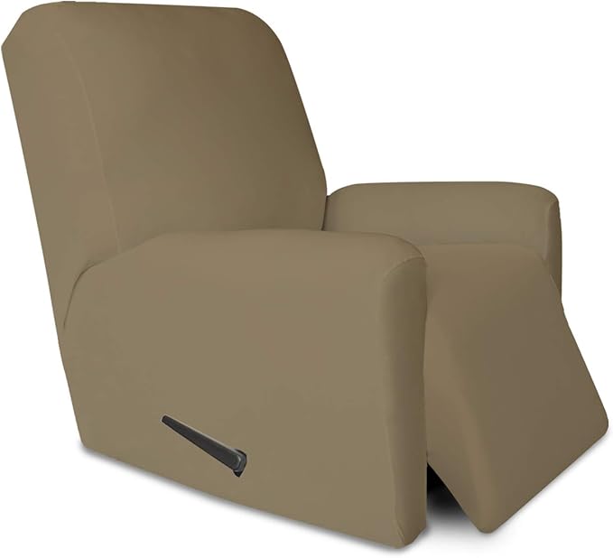 PureFit Stretc Recliner Chair Covers Fleece Soft Couch Covers by PureFit