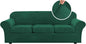 H.VERSAILTEX High Stretch Sofa Slipcover 4 Piece Cover Velvet Furniture by HVERSAILTEX