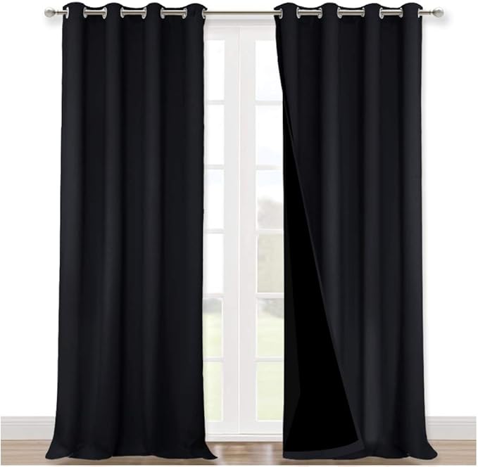NICETOWN Extra Long Truly Blackout Drapes - Image 2