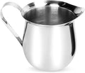 Rolin Roly 150ML Milk Frothing Pitcher Stainless Steel Small Bell-Shaped Creamer Coffee Jug for Barista Cappuccino Espresso Cups Latte Art Pitcher