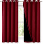 NICETOWN Cold Blocking Curtains, 100% Blackout Curtain Panels, Thermal by NICETOWN