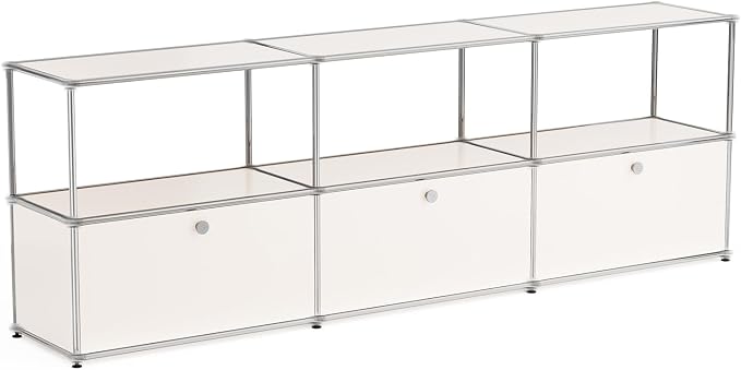 Modern Storage Cabinet Sideboard Versatile Free-Standing Organizer Cabinets - Image 5