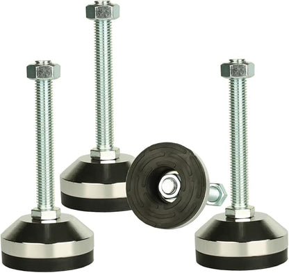 Heavy Duty Leveling Screw Leg, Leg Leveler 2.36" Dia Base, Adjustable Leveling by MUHOUZHINANG