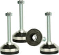 Heavy Duty Leveling Screw Leg, Leg Leveler 2.36" Dia Base, Adjustable Leveling by MUHOUZHINANG