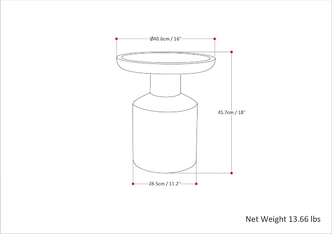 SIMPLIHOME Haynes End Table - Image 3