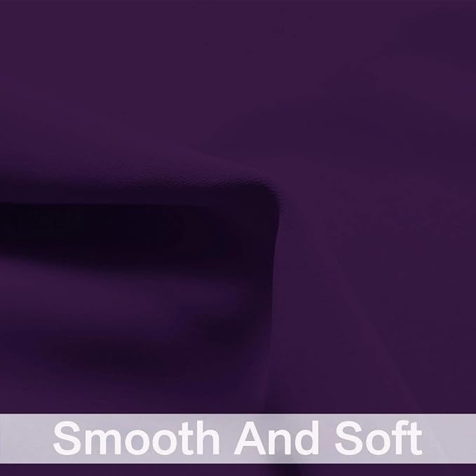 Yakamok Room Darkening Curtains 70x84 inch Length Purple-Living Room | 2 panels - Image 5