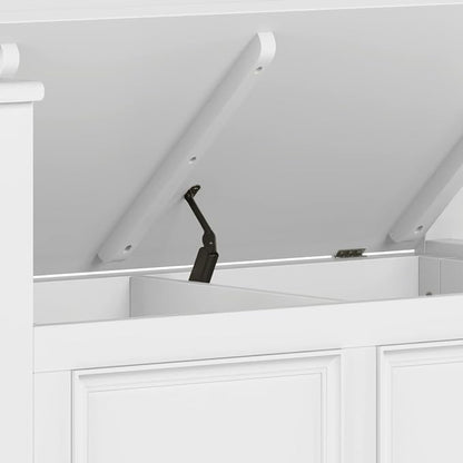 SIMPLIHOME Amherst Entryway Storage Bench - Image 9