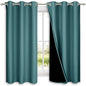 NICETOWN 100% Blackout Short Curtains by NICETOWN