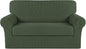 Turquoize Stretch Sofa Slipcover 2 Pieces Sofa Cover Couch Cover by Turquoize