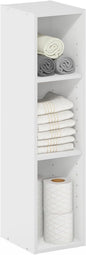 Furinno Fulda Book Shelf, 3-Tier Narrow Bookshelf, Bookcase by Furinno-FitsYourSpaceFitsYourBudget