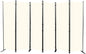 Room Divider 6FT Portable Room Dividers and Folding Privacy Screens, 6 Panel by HOMSCREENER