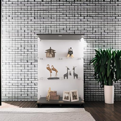 LFT HUIMEI2Y Glass Display Cabinet 3-Shelf - Image 6