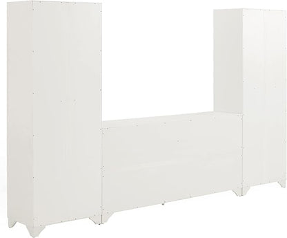 Crosley Furniture Tara 3-Piece Modern Farmhouse Sideboard Buffet Cabinet and - Image 6