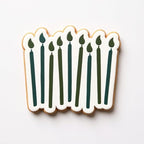 Birthday Candle Cookie cutter and stencil set Baking stencils and cutters bundle DIY bakery decorating kit Cookie cutter with stencils Icing stencil BIRTHDAY CANDLES CUTTER/STENCIL)