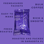 Ground Coffee | Gift Set Sampler Pack Variety Medium, Dark, & Flavored Roast Low Acid Mold Free Pouches | Gourmet Bulk Packets | Highest Rated Individual Premeasured Powder Bags for 12 Cup Drip Maker