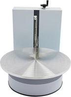 Electric Cake Decorating Machine Cream Coating Spreading Smooth Machine Surface Scraper for 4-16inch Cakes, 0-320RPM Adjustable Rotating Speed