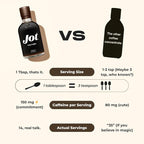Jot Coffee Concentrate (Cinnamon Dolce) High Caffeine Cold Brew Coffee Concentrate Liquid for Iced Coffees, Instant Espresso, Hot or Cold Instant Coffees - Makes 14 Cups, 150mg Caffeine/Tbsp, No Sugar