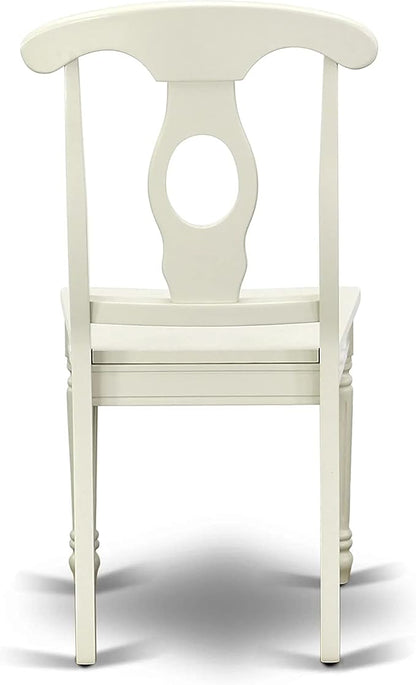 East West Furniture KEC-LWH-W Kenley Dinette Chairs - Image 8