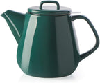 Sweejar 40oz Tea pot with Removable Stainless Steel Infuser,Dishwasher Safe Tea Pots for Loose Tea,Tea Pots with Infuser for Chrismas Women Gift(Jade)