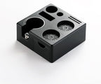 Coffee Tamper Mat Silicone Corner Tamping Mat (Coffee Tamping Station Black)