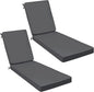 AAAAAcessories Outdoor Chaise Lounge Cushions, Fade-Resistant, Waterproof Patio by AAAAAcessories