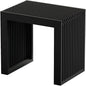 Small Bamboo Dining Bench, 17inch Farmhouse Decor Indoor Kitchen Table Bench by Unknown