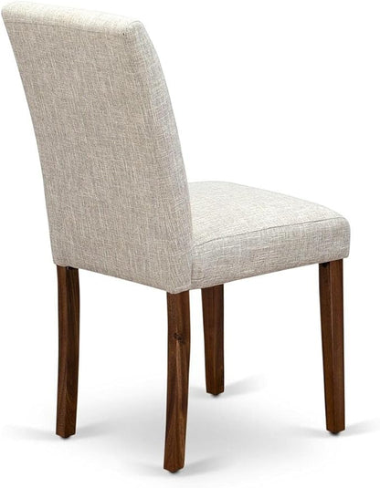 East West Furniture ABPNT35 Abbott Classic Parson Chairs - Image 7