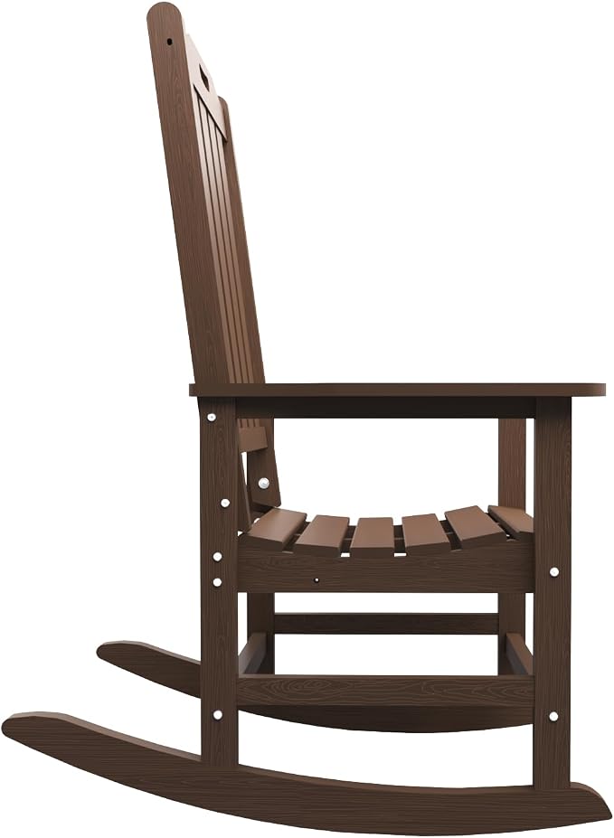 THOEOE Oversized Rocking Chair Set of 4, Outdoor Rocking Chair - Image 9