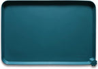 Hoki Found Large Silicone Pet Food Mats Tray - Non Slip Pet Dog Cat Bowl Mats Placemat - Dog Pet Cat Feeding Mat - Waterproof Dog Cat Food Mats -Pet Water Mats for Carpet - Sicilian Ocean